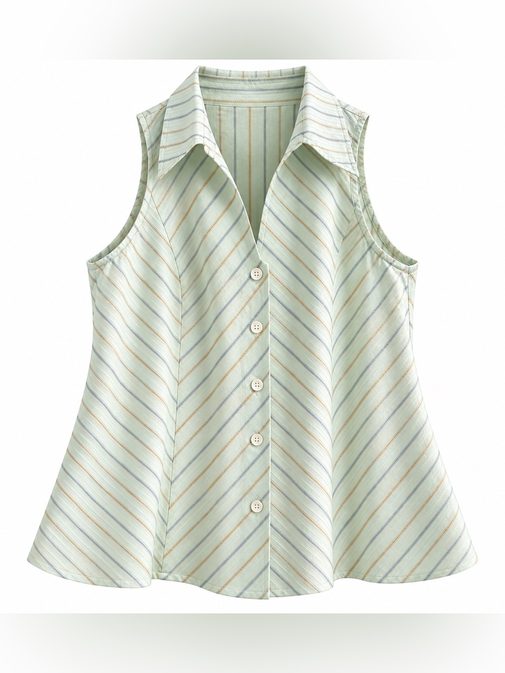Sandra Ingrish Sleeveless Blouse - Size 14